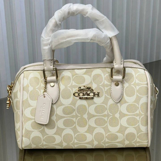 Coach White Bag