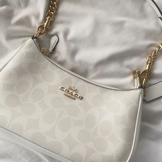 Coach White Bag