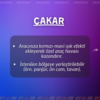 ÇAKAR İŞLEMİ