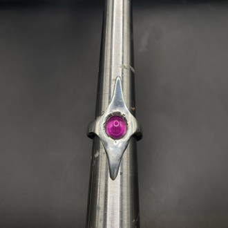 Pembe Swarovski Taşlı yüzük