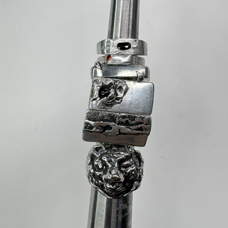 Garnet Taşlı Soft Solder Döküm Yüzük