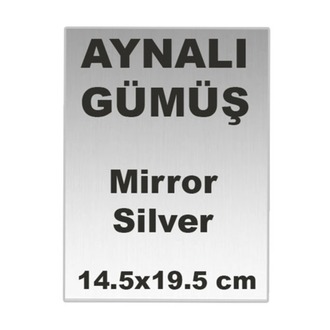 Mavi Büyük Boy Plaket #P004