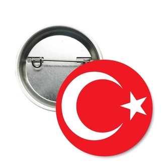 Türkiye Bayrağı Rozet #R009