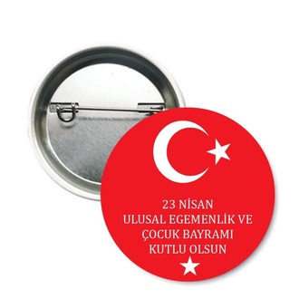 23 Nisan Ulusal Egemenlik Ve Çocuk Bayramı Rozet #R010
