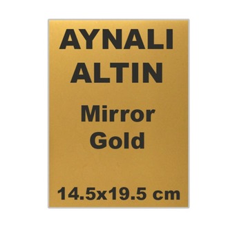 Kırmızı Büyük Boy Plaket #P003