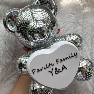 Disco Ayıcık 25 cm – Kişiselleştirilebilir 
