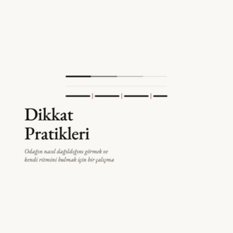 Kapsül Rehber 04 — Dikkat Pratikleri