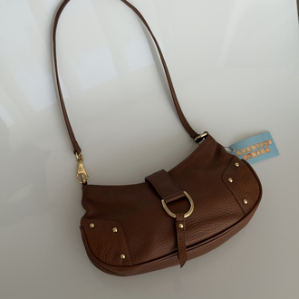 Dolce & Gabbana Vintage Kahverengi Mini Omuz Çantası