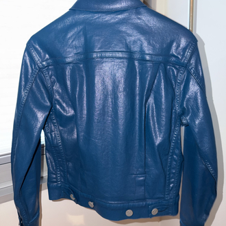 Vivienne Westwood Marlene Jacket Blue Coated