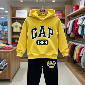 Erkek çocuk kapşonlu takım 