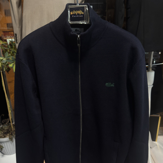 Lacoste Örme Triko Hırka (Lacivert)