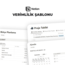 Notion Verimlilik Şablonu