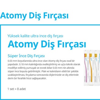 Atomy Diş Fırçası * 8 Adet E00510