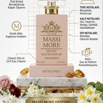 Massi More Destiny - Eau De Parfum For Women 100 ml