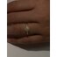 Kristal Kar Tanesi Motifli Zirkon Taşlı Yüzük 14k Gold Altın Kaplama