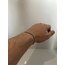 Arnavut Asansör Zincir Bileklik Gümüş Kaplama