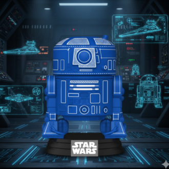 Funko POP – Star Wars: R2-D2 (Blueprint Deco)