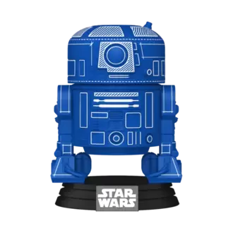 Funko POP – Star Wars: R2-D2 (Blueprint Deco)