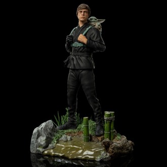 Luke Skywalker & Grogu (Training Version) – Art Scale 1/10 Statue (Iron Studios)