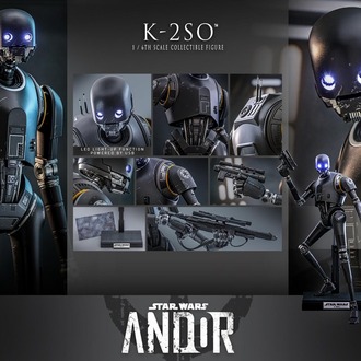 Hot Toys K-2SO Sixth Scale Figure TMS156 – Star Wars: Andor