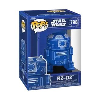 Funko POP – Star Wars: R2-D2 (Blueprint Deco)