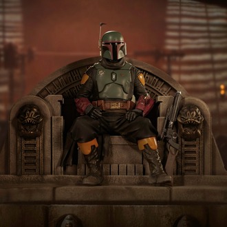 Boba Fett on Throne – Art Scale 1/10 Statue (Iron Studios)