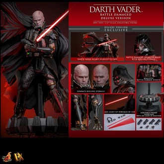 Hot Toys Darth Vader (Battle Damaged) Deluxe Version DX45