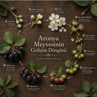 Aronya meyvesi taze  10 kg 