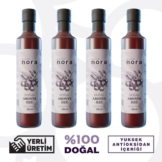 4 Adet Aronya Özü 500 ml
