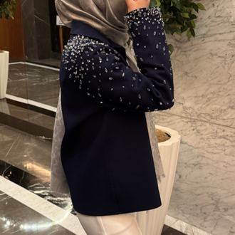 Celestia Taş İşlemeli Hırka