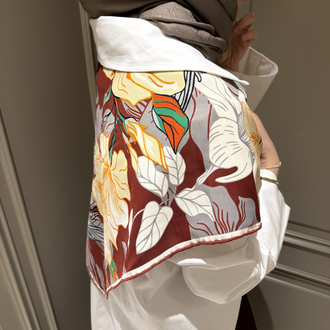Floral Omuz Şalı