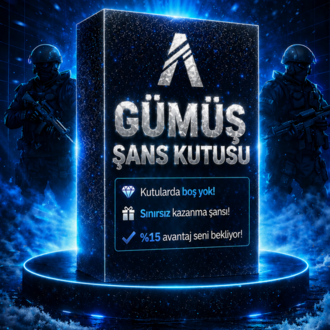 GÜMÜŞ ŞANS KUTUSU (E-POSTA ADRESİNE TESLİM EDİLİR)