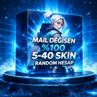 [MAİL DEĞİŞEN] %100 5-40 SKİN HESAP