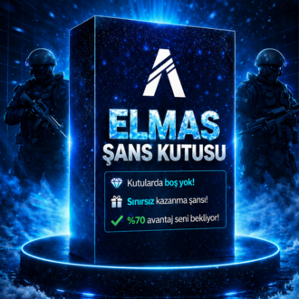 ELMAS ŞANS KUTUSU ( E-POSTA ADRESİNİZE TESLİM EDİLİR)