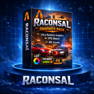 Raconsal Graphics Pack – Sosyal & Gün Uyumlu FPS Dostu Grafik Paketi
