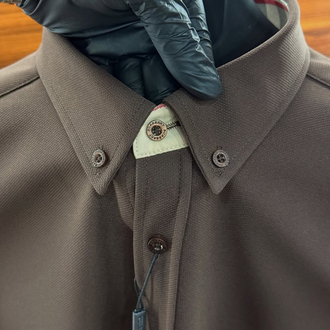 Burberry Kırışmaz Gömlek Kahverengi