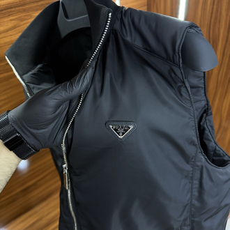 Prada İthal Yelek Siyah