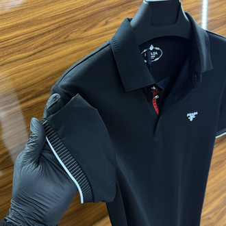 Prada İthal Merserize Tshirt Siyah