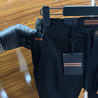 Zegna Tensel Kumaş Jogger Siyah