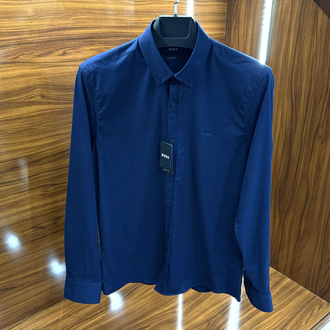Boss Slim Fit Lacivert Gömlek