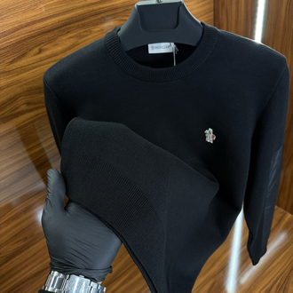 Moncler Triko Kazak Siyah