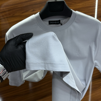 YSL Merserize Tshirt Taş Gri