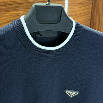 Prada Triko Kazak Lacivert