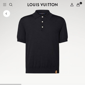 Louis Vuitton Triko Siyah