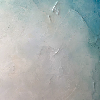 Frozen sea glass