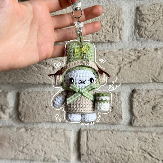 Matcha Miffy Anahtarlık