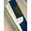 dark blue kitap ayracı