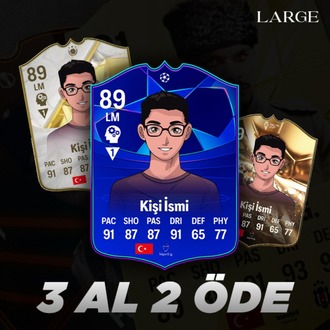 FC Kart Large 3 Al 2 Öde !
