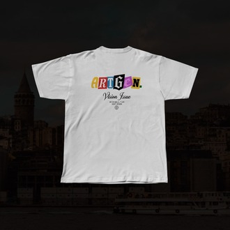 ARTGEN Vision İssue – Limited Edition Beyaz Tişört