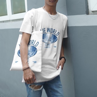  LIE WORLD - Oversize Vintage Limited Edition Tişört